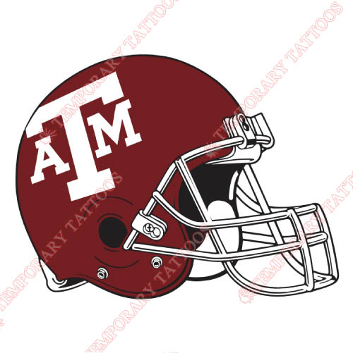 Texas A M Aggies Customize Temporary Tattoos Stickers NO.6497